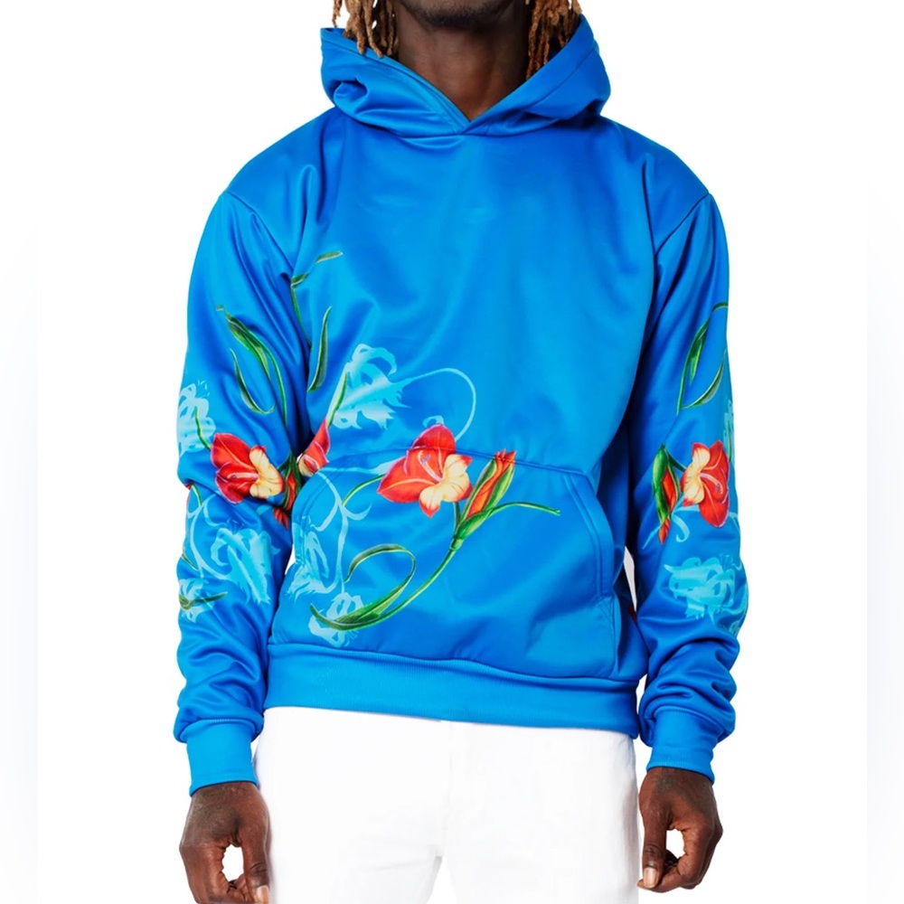 Kehinde Wiley - satin hoodie NWT